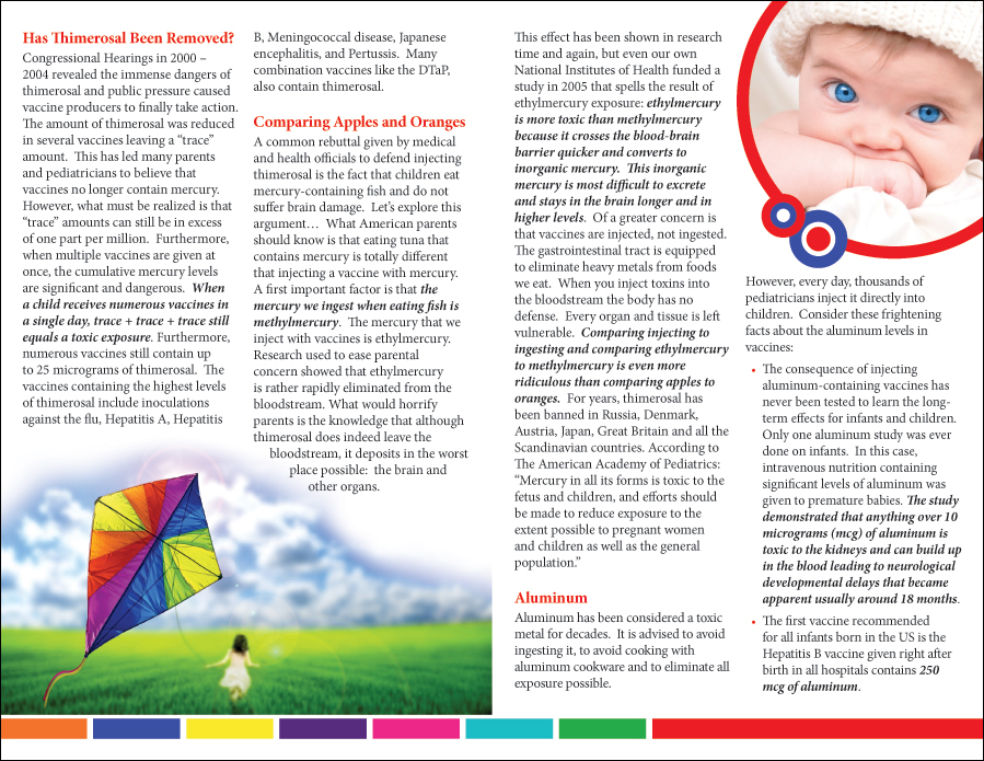 Vaccines Additives Booklet - Renee Tocco - Goose Creek, South Carolina 3 Pure in Art Photography Freelance Graphic Design