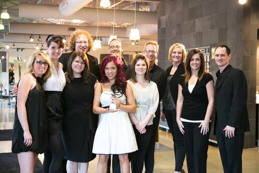 Students, Teachers, and Owner at Paul Mitchell