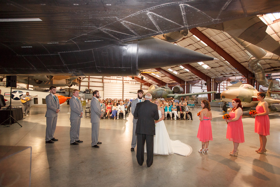 military aviation museum weddings