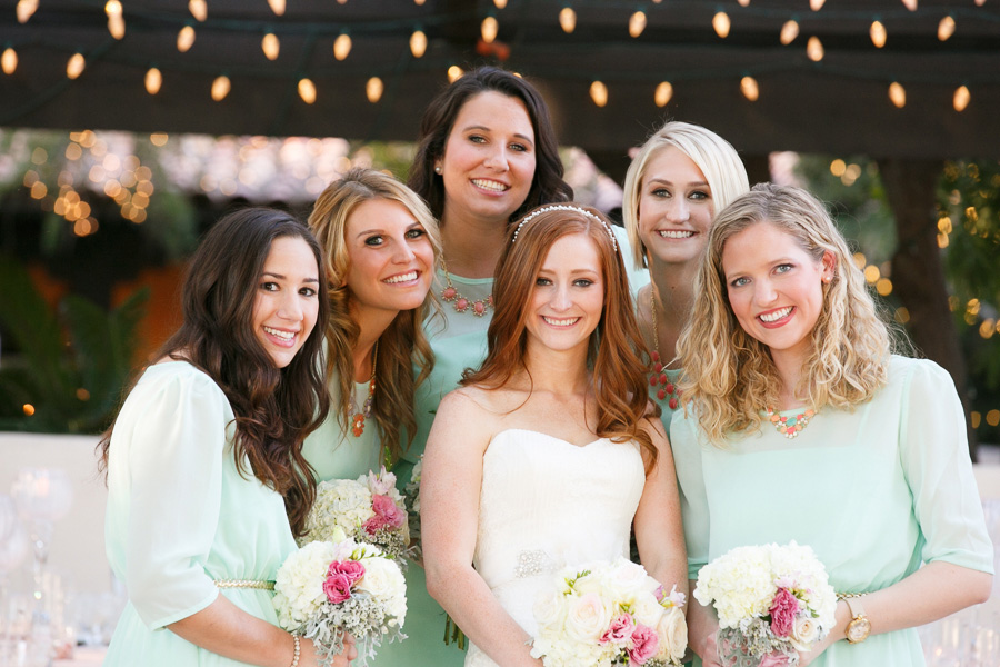 bridesmaids, tucson wedding