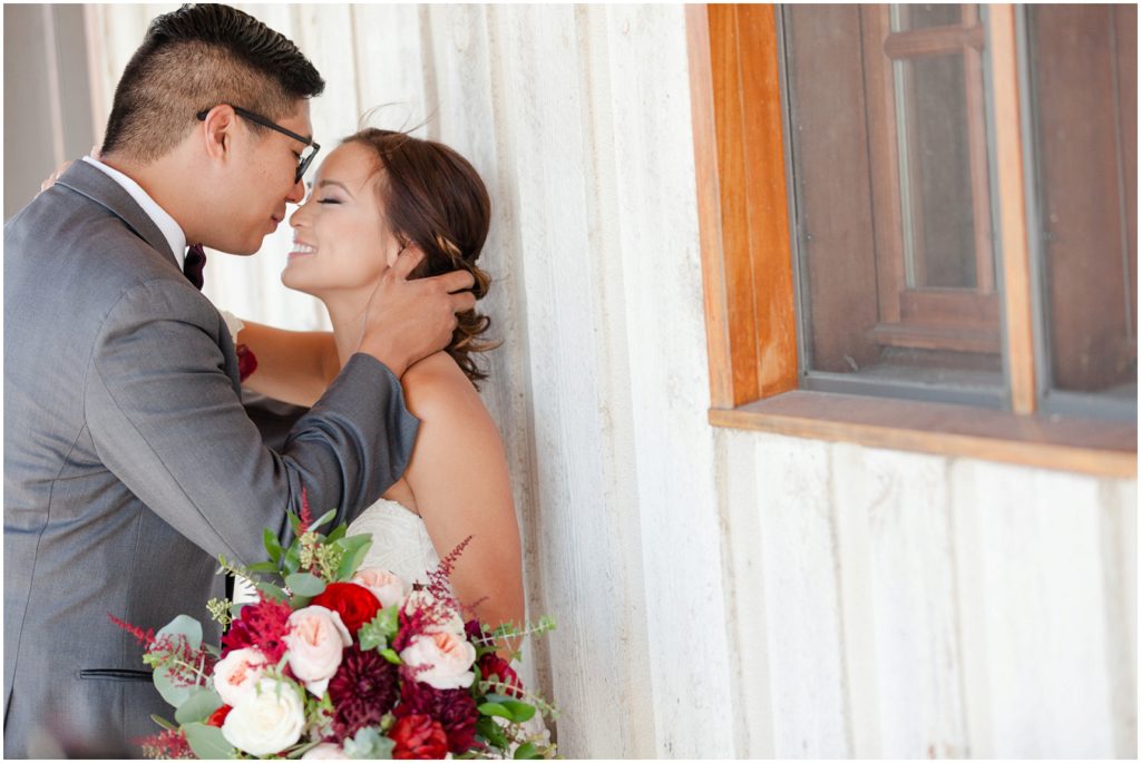 Chaumette Vineyards and Winery Wedding Ste. Genevieve Photographer Aleen and Rich bride and groom portrait