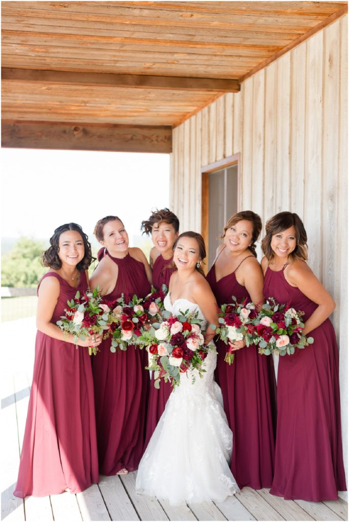 Chaumette Vineyards and Winery Wedding Ste. Genevieve Photographer Aleen and Rich bridal party photo
