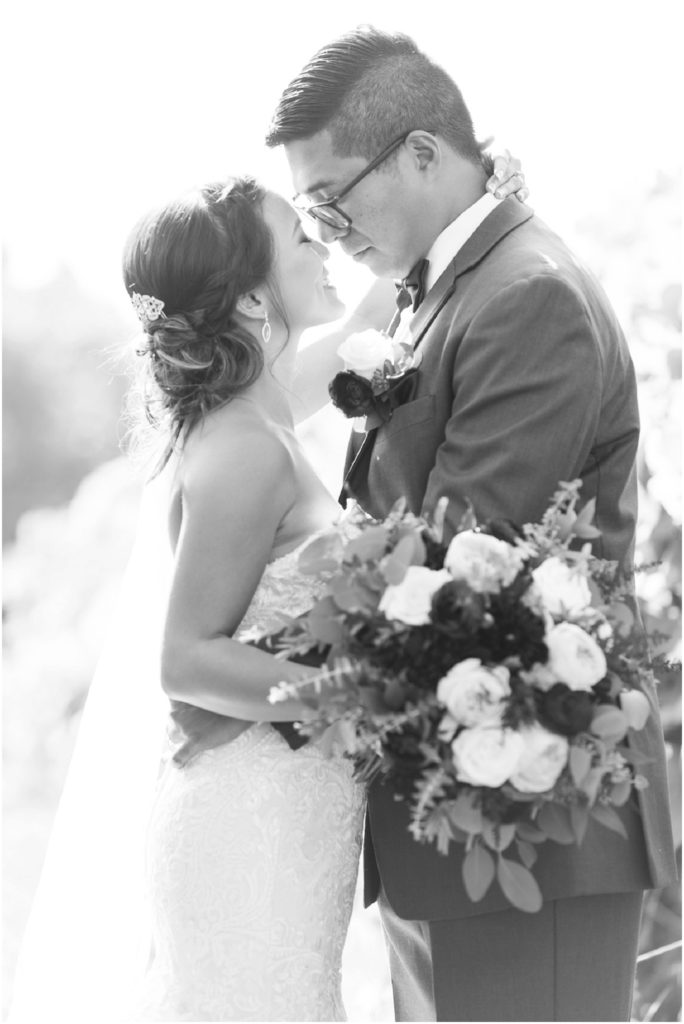 Chaumette Vineyards and Winery Wedding Ste. Genevieve Photographer Aleen and Rich bride and groom portrait