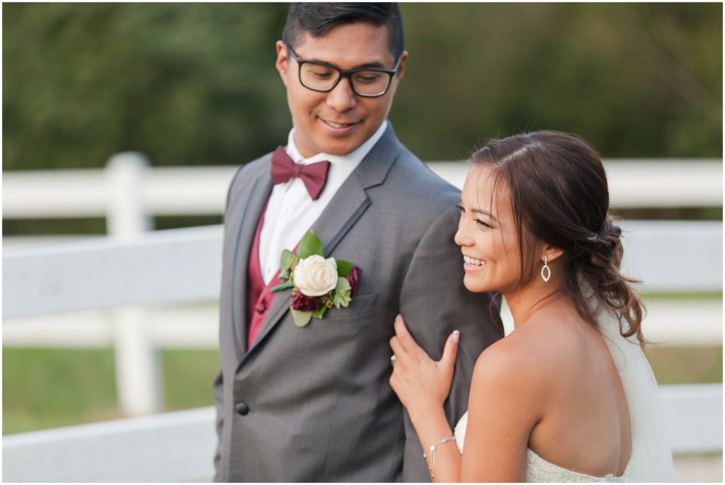 Chaumette Vineyards and Winery Wedding Ste. Genevieve Photographer Aleen and Rich bride and groom portrait