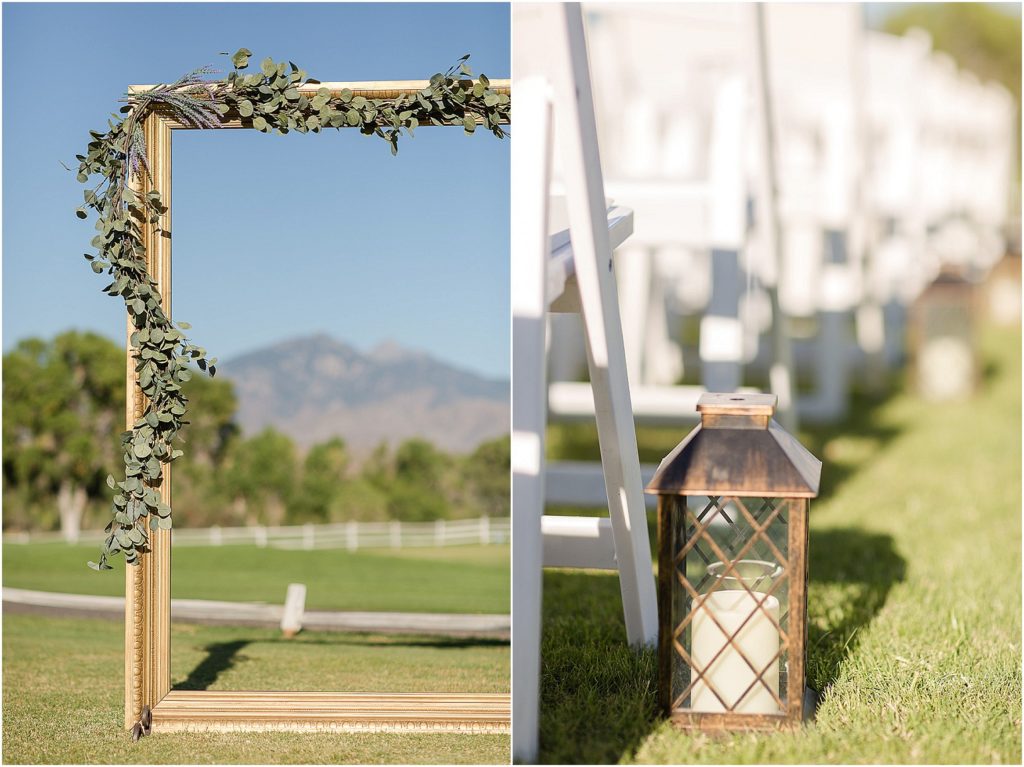 Tubac Golf resort Wedding Tucson Photographer Steven and Kelsey ceremony details