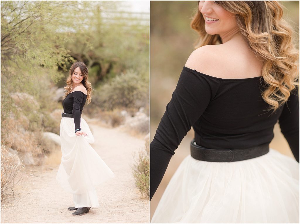 Tucson Engagement Photographer Desert Engagement Session Dominique and Luke