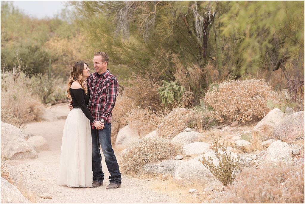 Tucson Engagement Photographer Desert Engagement Session Dominique and Luke