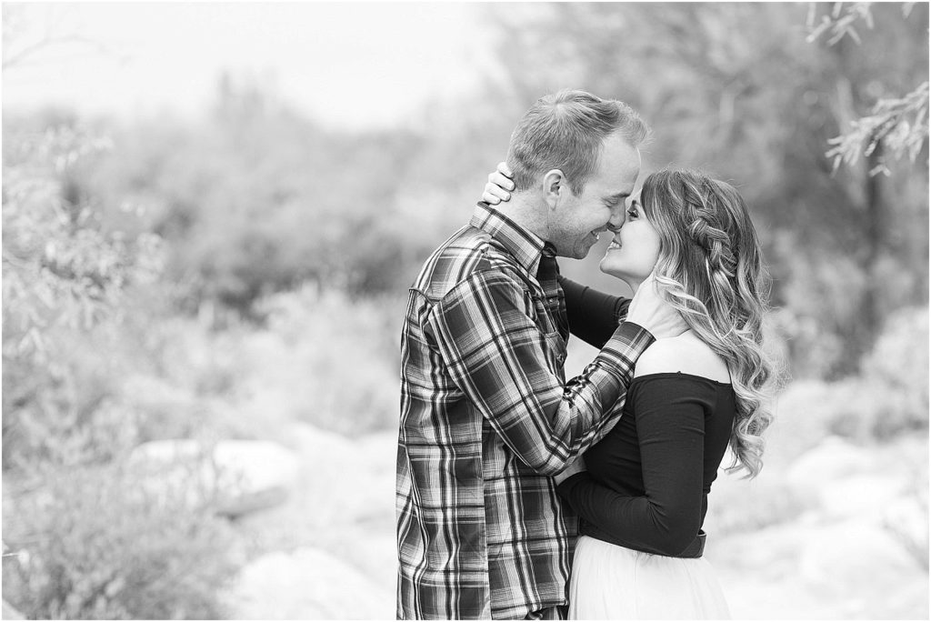 Tucson Engagement Photographer Desert Engagement Session Dominique and Luke