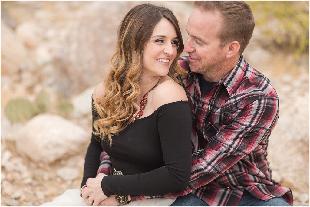 Tucson Engagement Photographer Desert Engagement Session Dominique and Luke