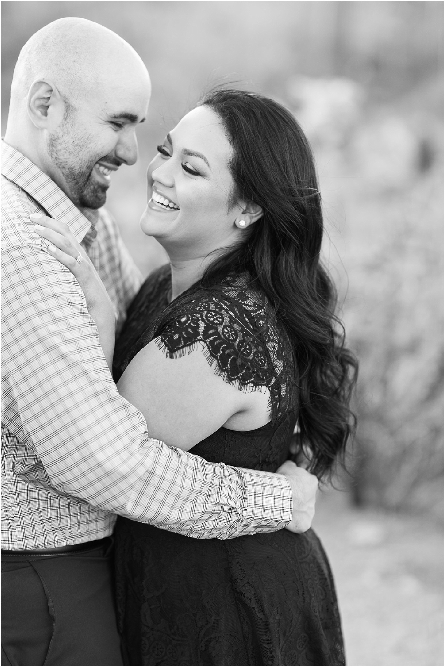 Arizona Desert Engagement Session Tucson Arizona Kathya + Henry