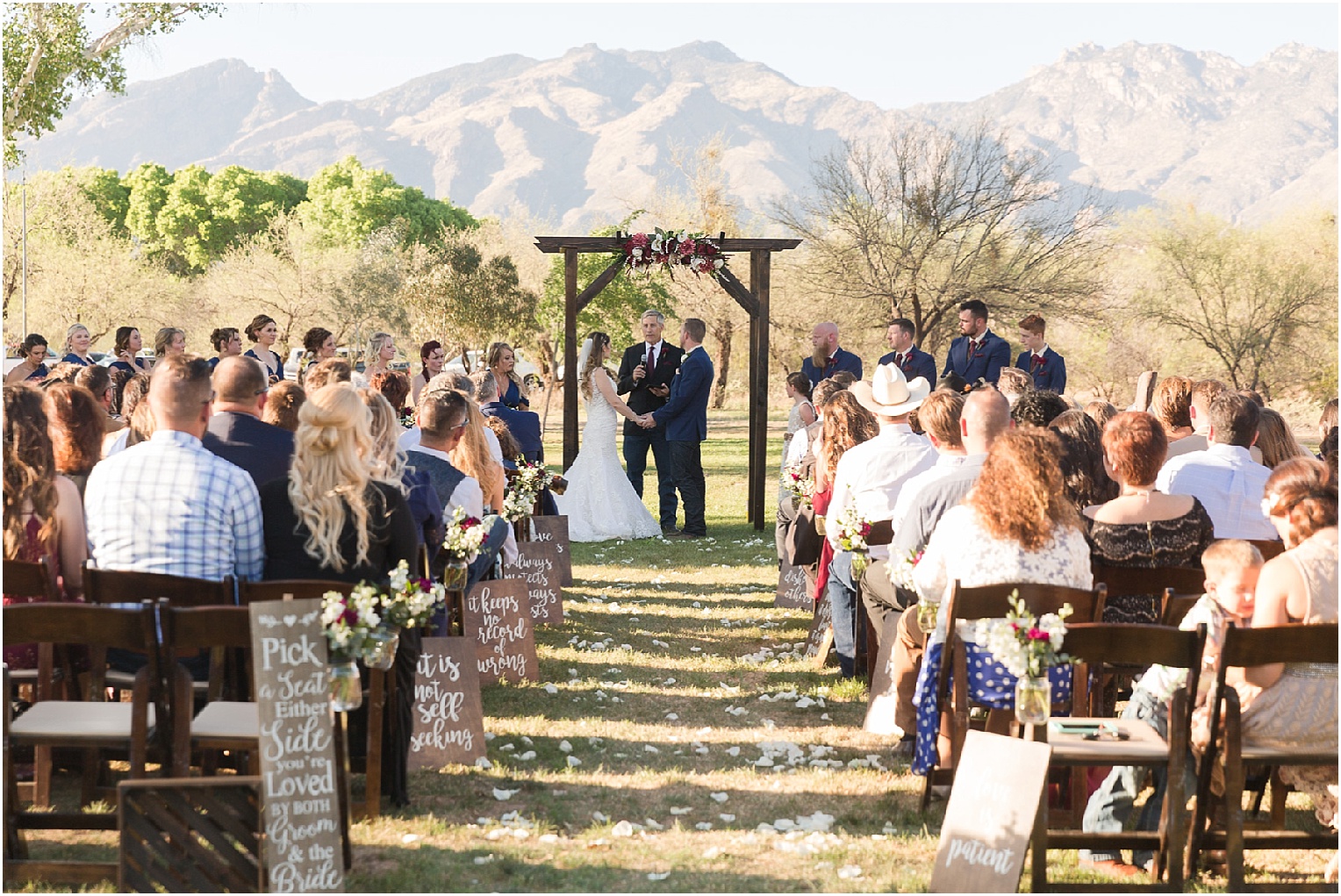 St. Ann's Chapel + Ranch Wedding Tucson AZ Dominique + Luke St. Ann's Chapel and Ranch Outdoor Wedding