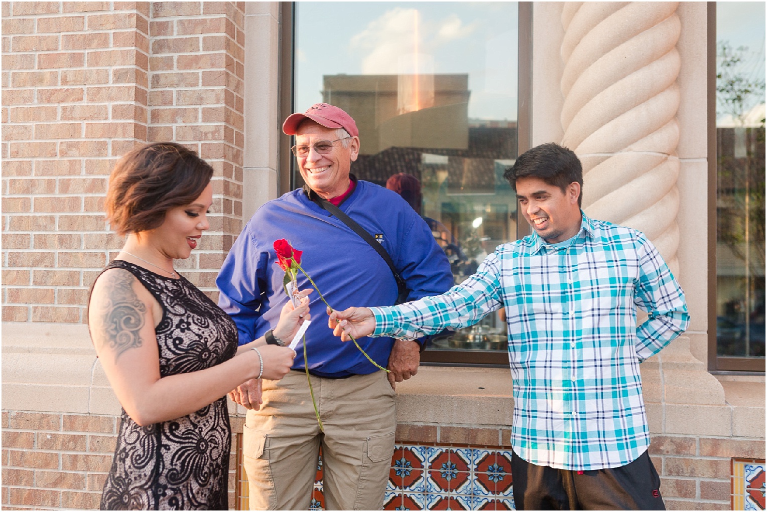 Kansas City Engagement Proposal Tucson AZ Beth & Michael surprise engagement proposal scavenger hunt with roses