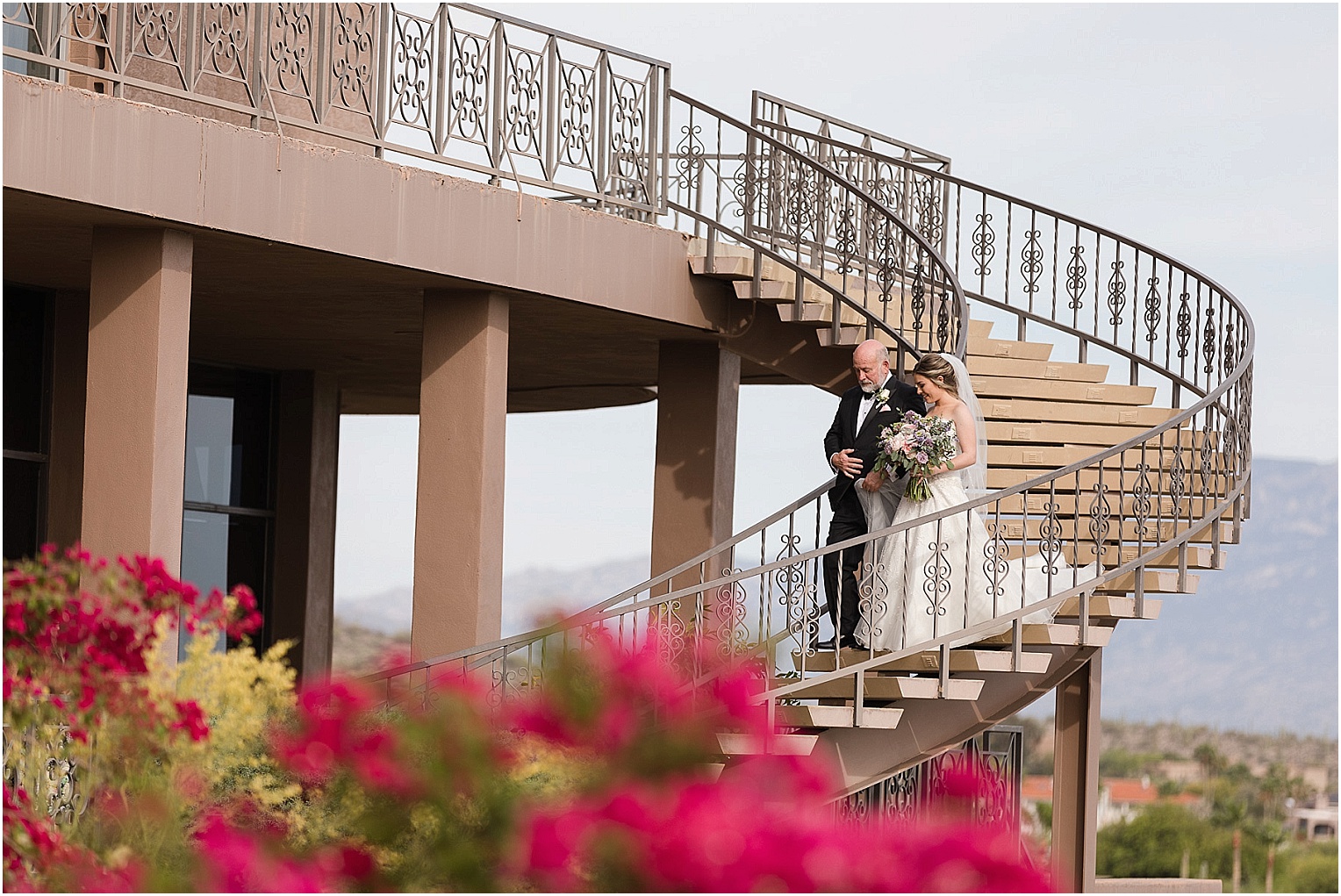 Skyline Country Club Wedding Tucson Photographer Kristina and Eric ceremony