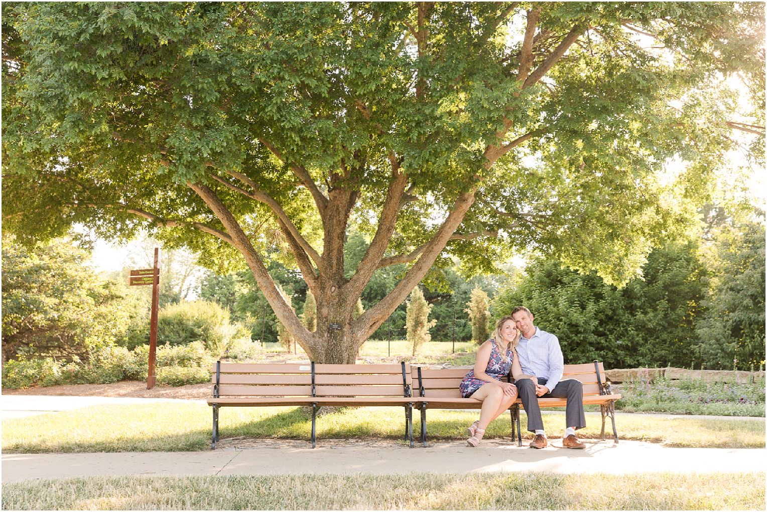 Kansas City Engagement Photos - Overland Park Arboretum Photography