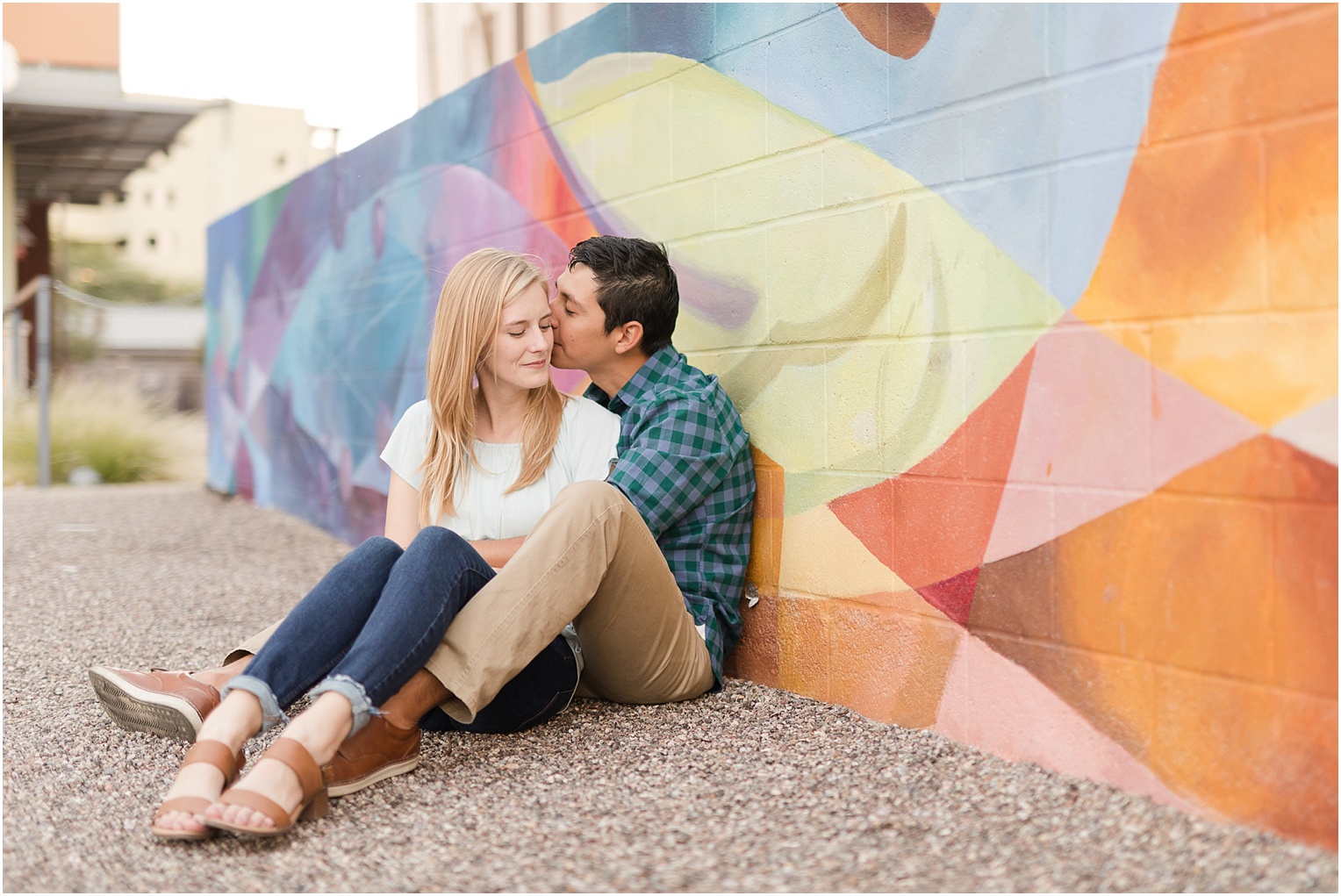 Downtown Tucson Engagement Photos Tucson, Arizona Megan + Jorge fall engagement session