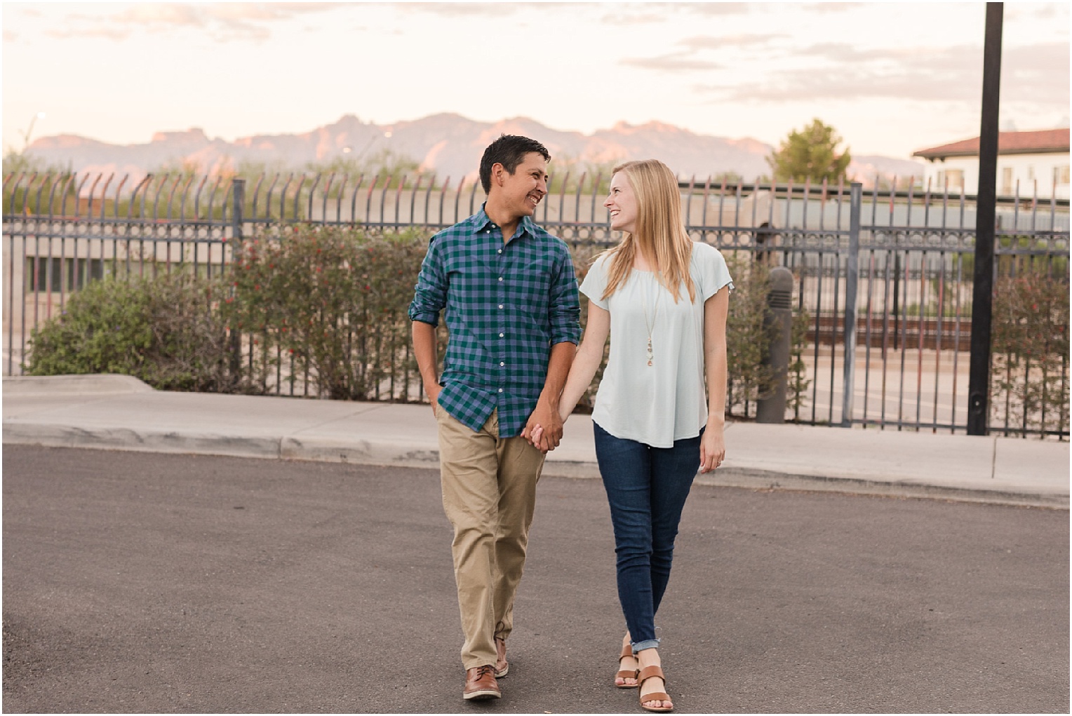 Downtown Tucson Engagement Photos Tucson, Arizona Megan + Jorge fall engagement session