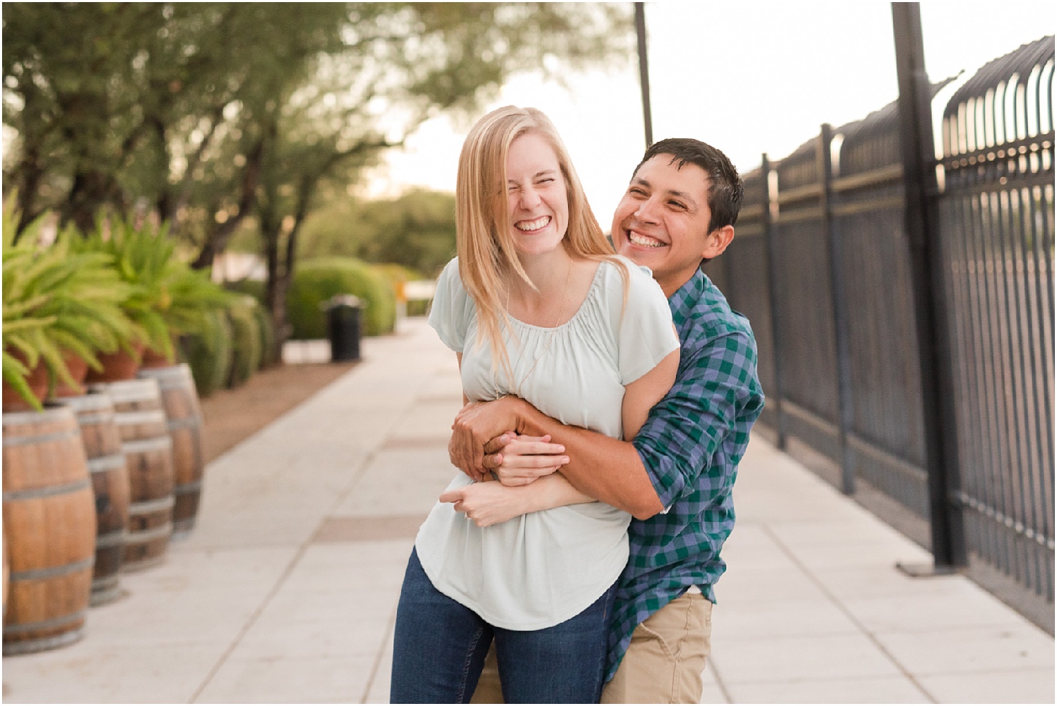 Downtown Tucson Engagement Photos Tucson, Arizona Megan + Jorge fall engagement session