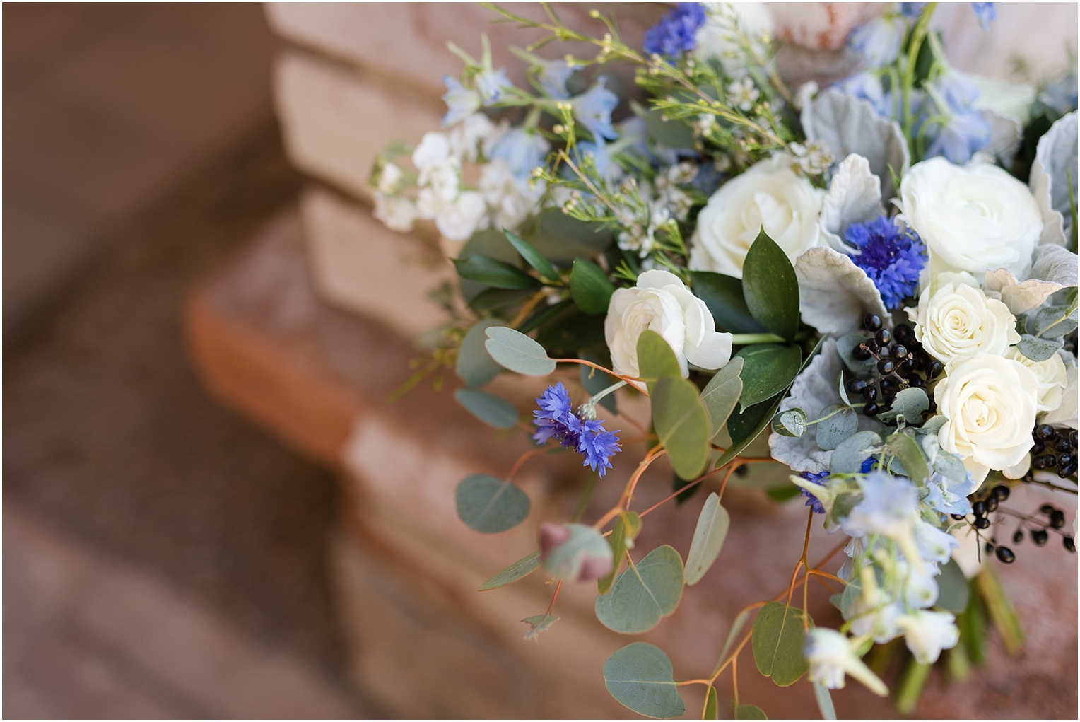 Tubac Golf Resort Wedding Tucson AZ Ashley and Paul rustic vintage shades of blue wedding