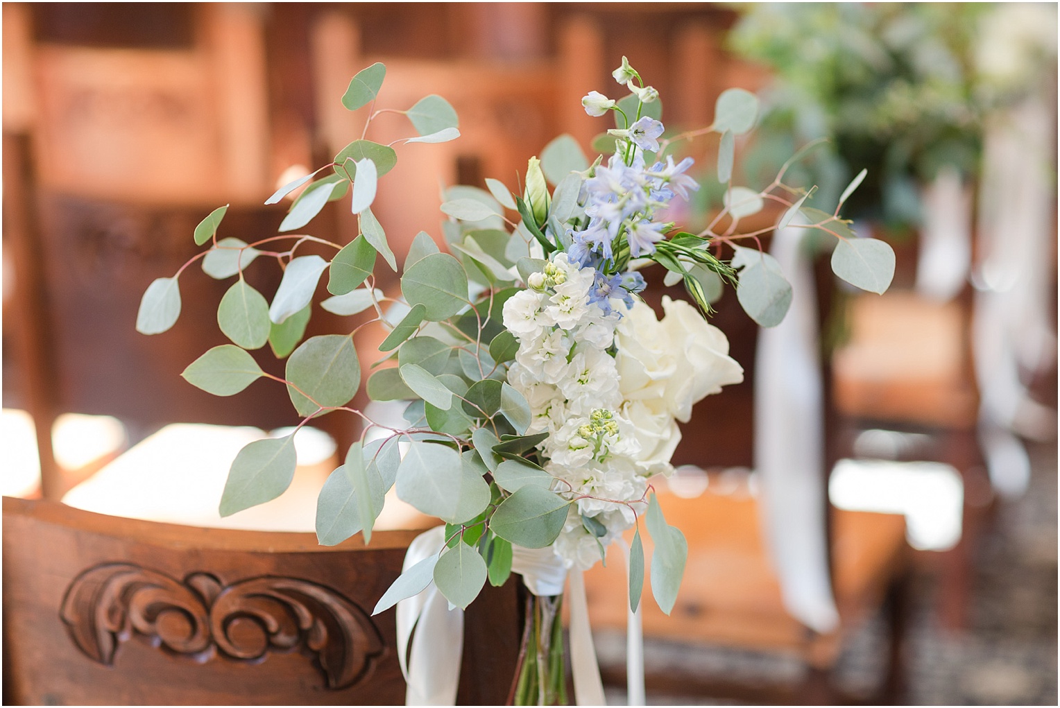 Tubac Golf Resort Wedding Tucson AZ Ashley and Paul rustic vintage shades of blue wedding