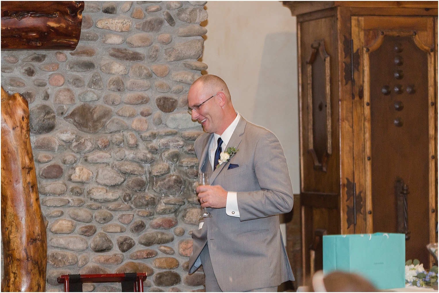 Tubac Golf Resort Wedding Tucson AZ Ashley and Paul rustic vintage shades of blue wedding