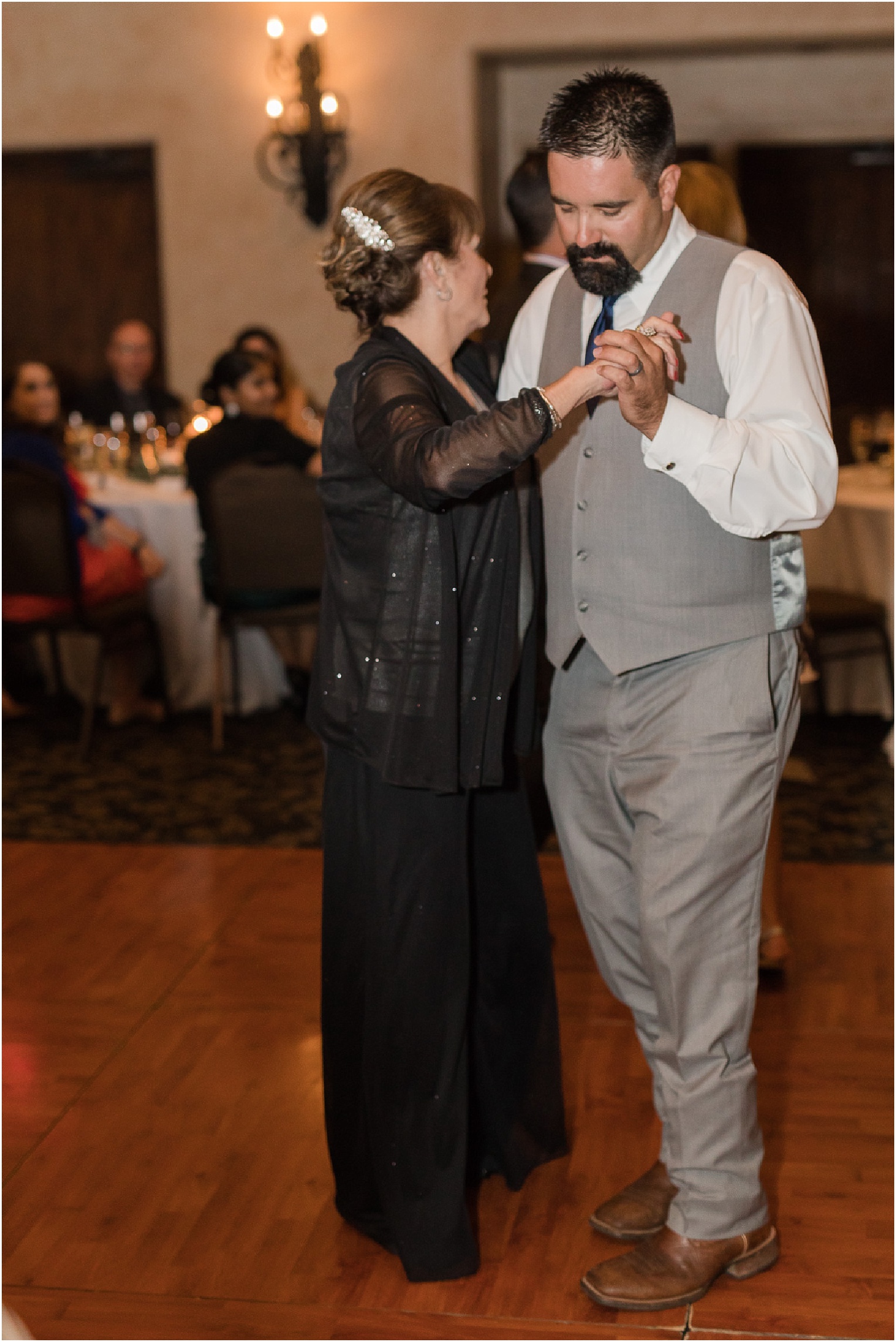 Tubac Golf Resort Wedding Tucson AZ Ashley and Paul rustic vintage shades of blue wedding