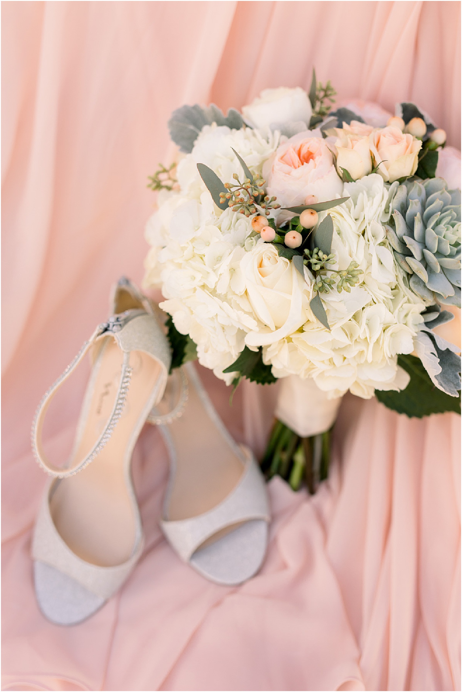 Annabelle + James Hilton El Conquistador Wedding blush wedding details
