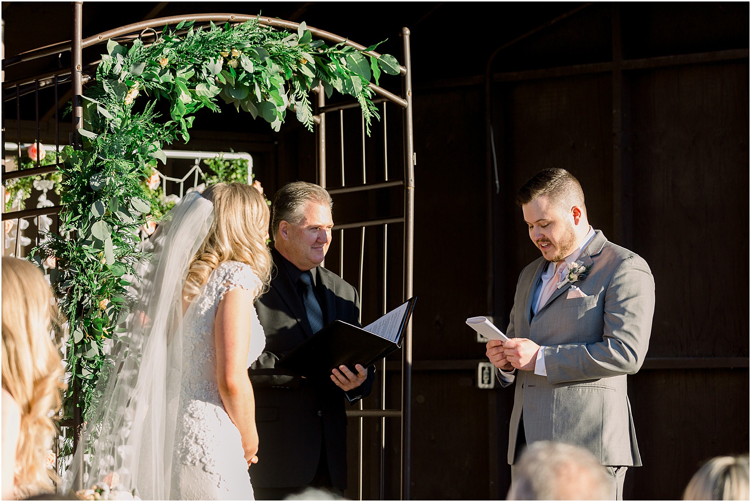 Annabelle + James Hilton El Conquistador Wedding outdoor wedding ceremony