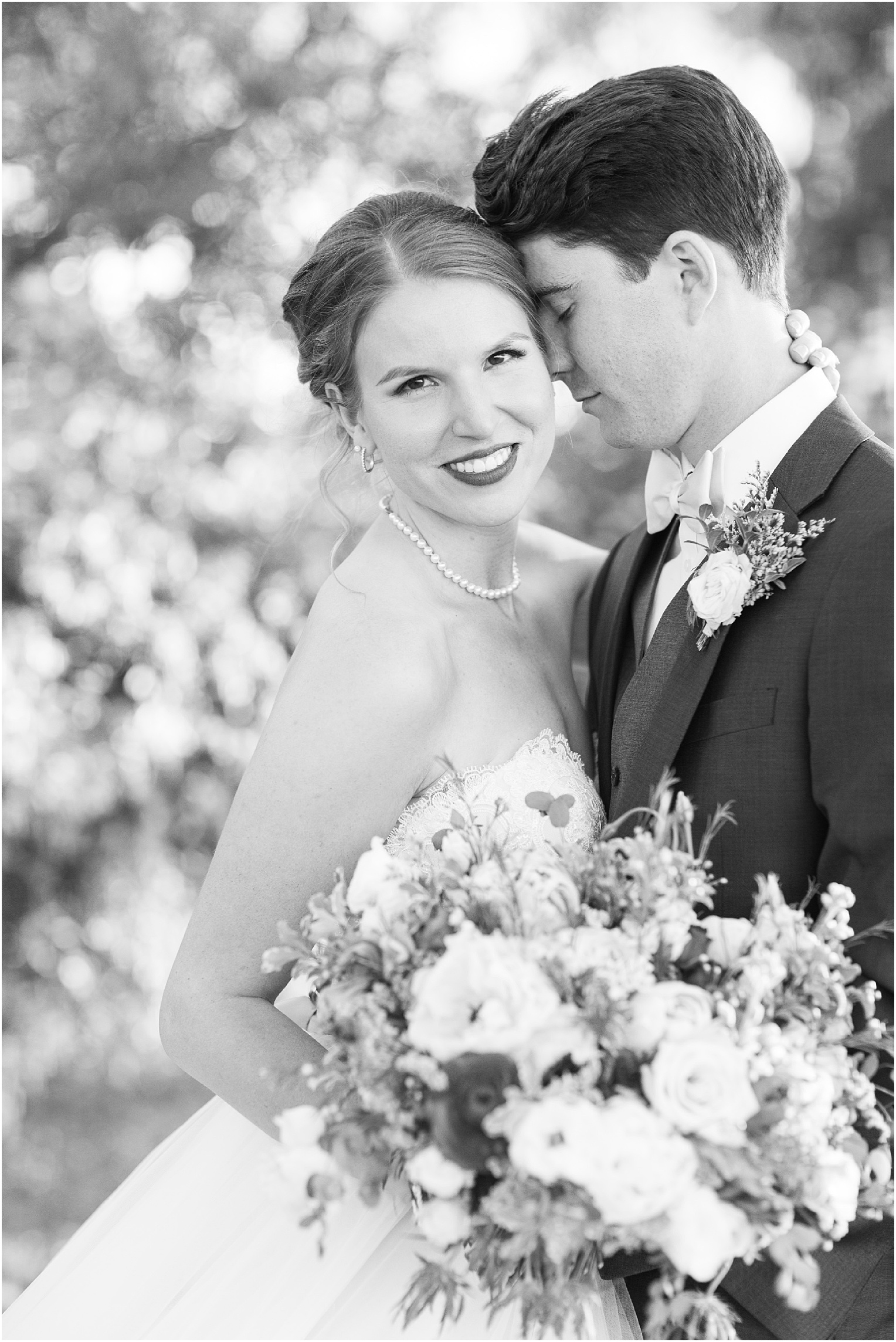 La Mariposa Wedding Tucson AZ romantic sunset bride and groom photos