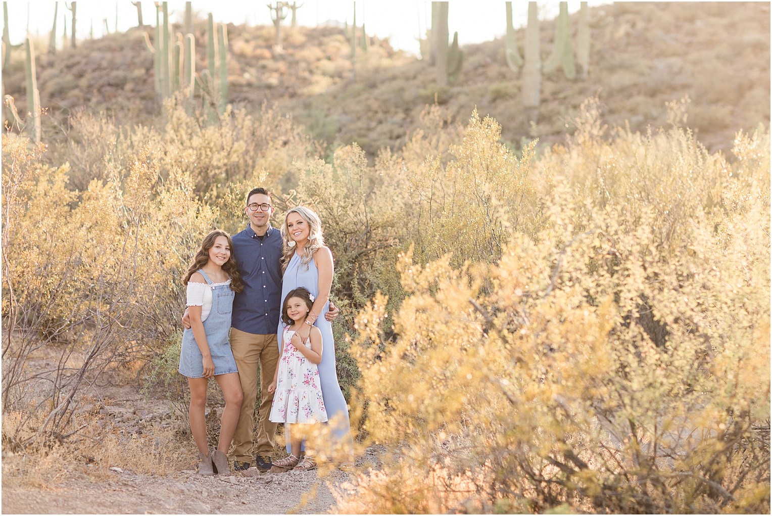 Joyful and Candid Family Photos in Tucson, AZ Emily & Mario
