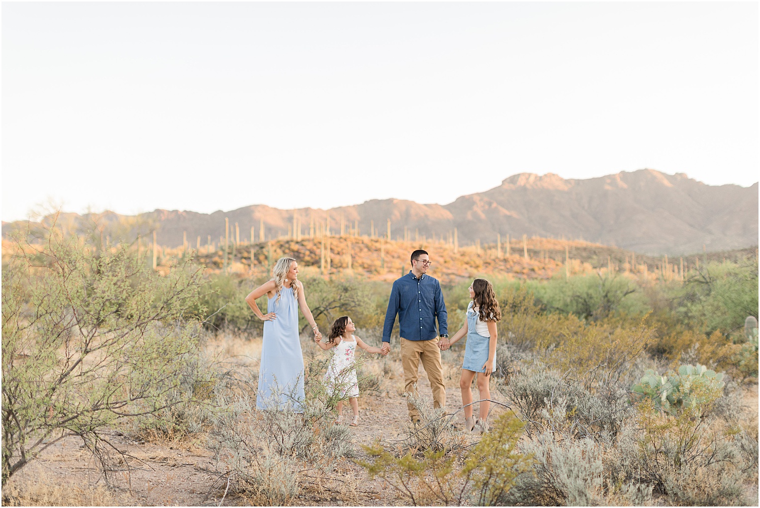 Joyful and Candid Family Photos in Tucson, AZ Emily & Mario