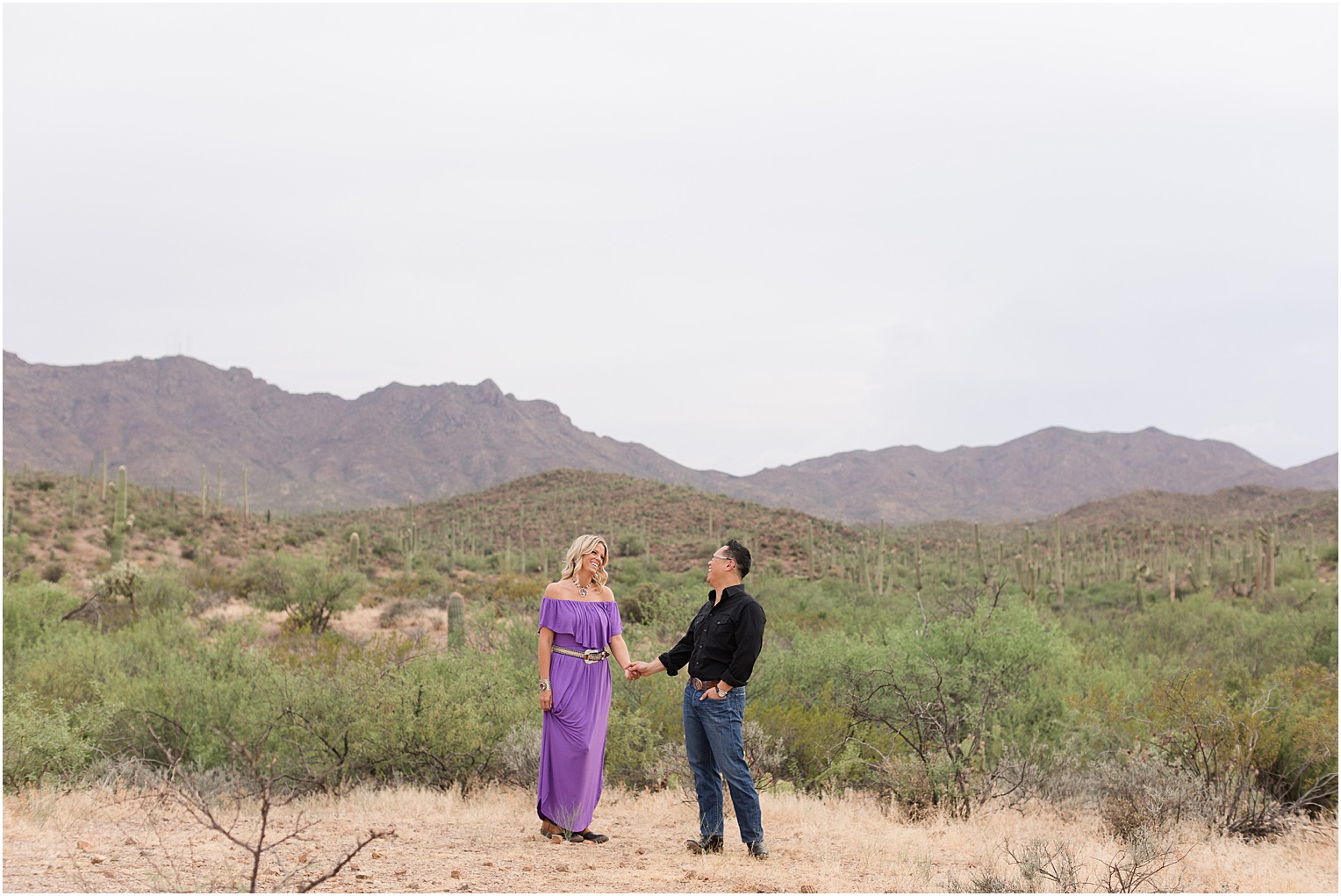CandidTucson Desert Engagement Photos Tucson AZ Amy + Charles