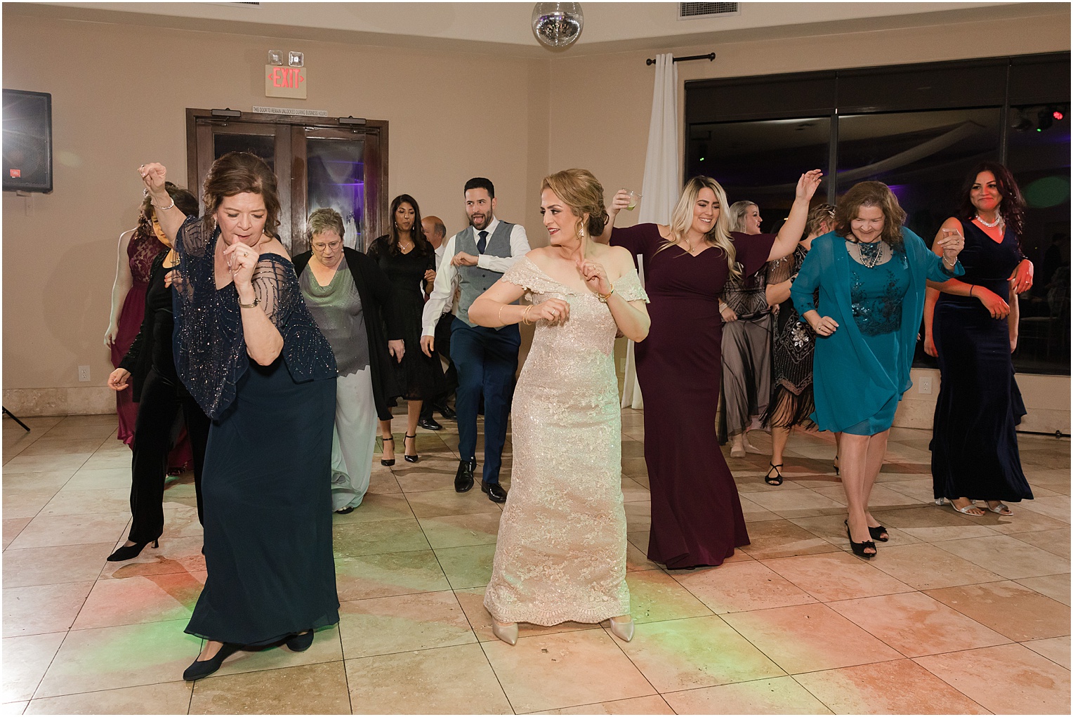 Saguaro Buttes Wedding Tucson, Arizona Farnaz & Brian wedding reception dancing