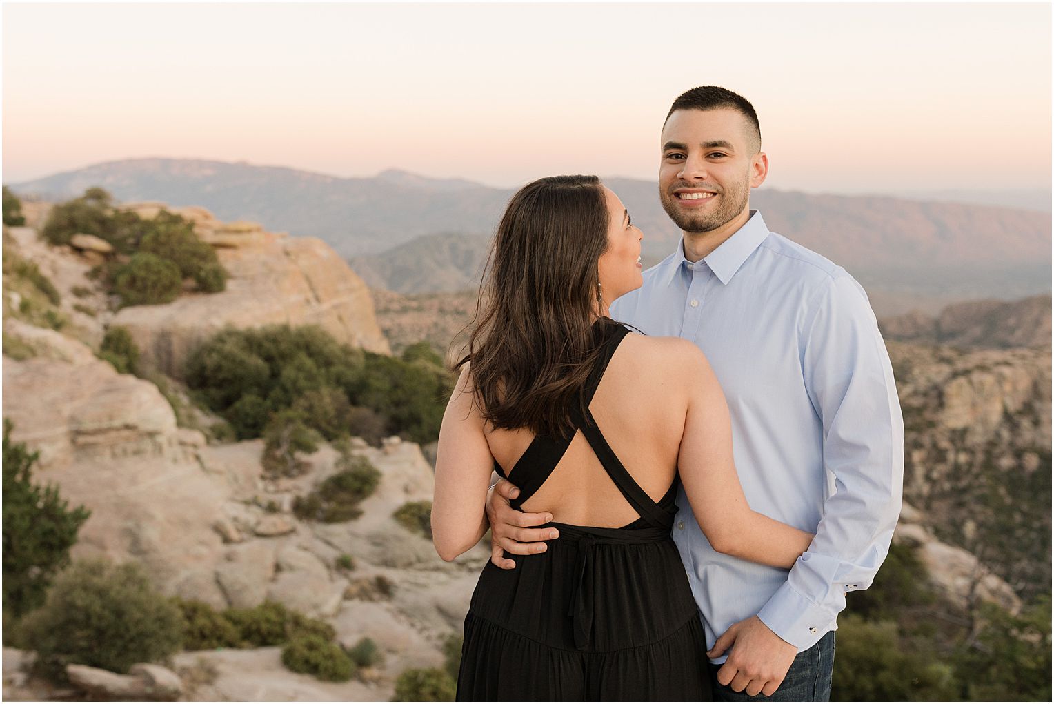 Windy Point Engagement Photos