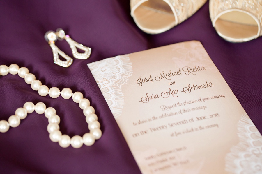 purple, dark purple, wedding details