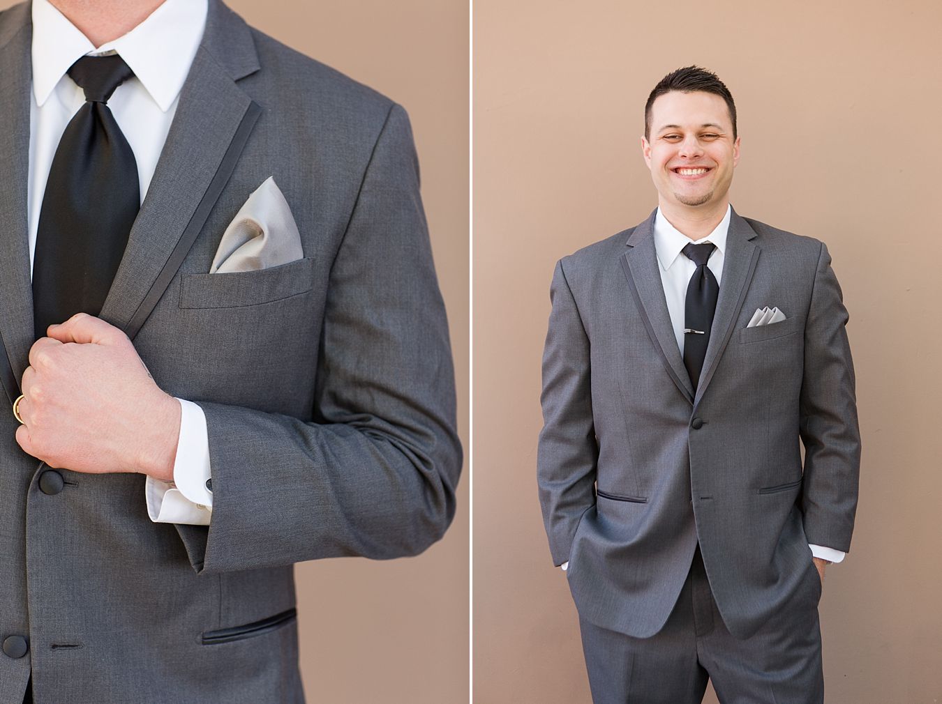 gray suits for wedding