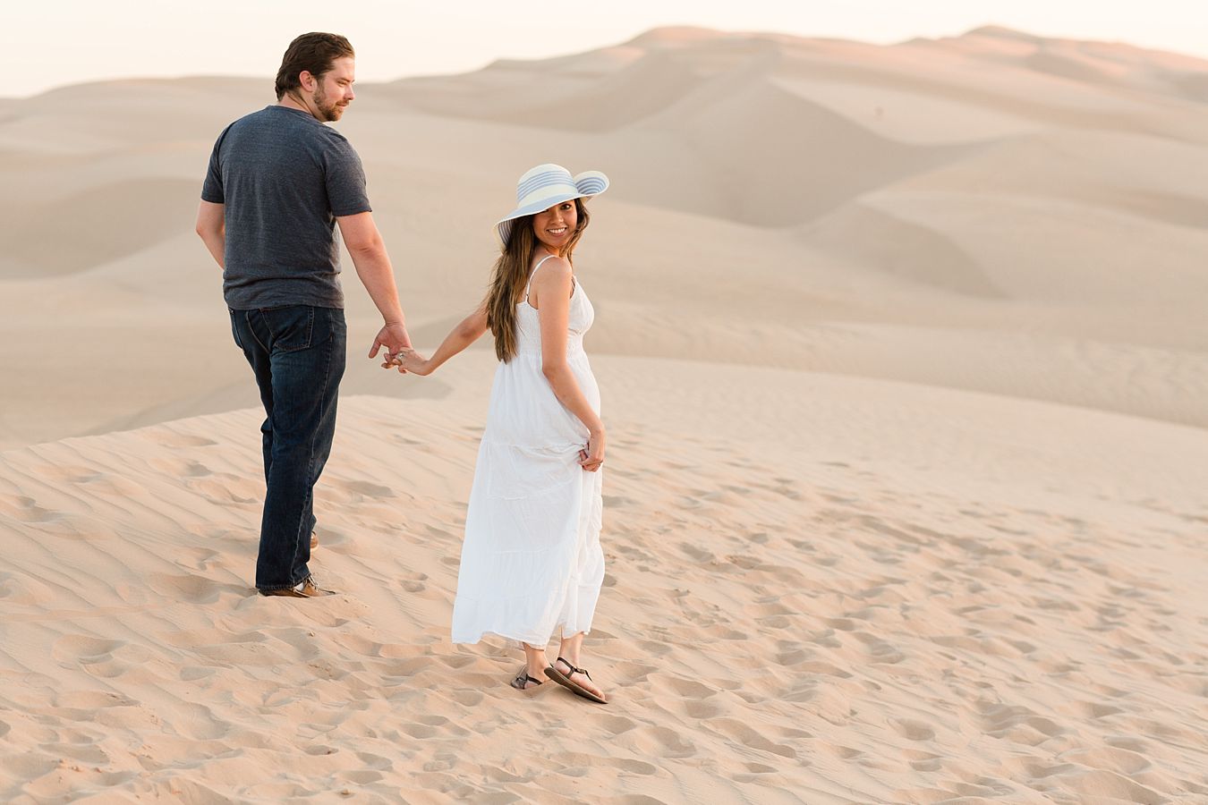 family photos at the yuma sand dunes