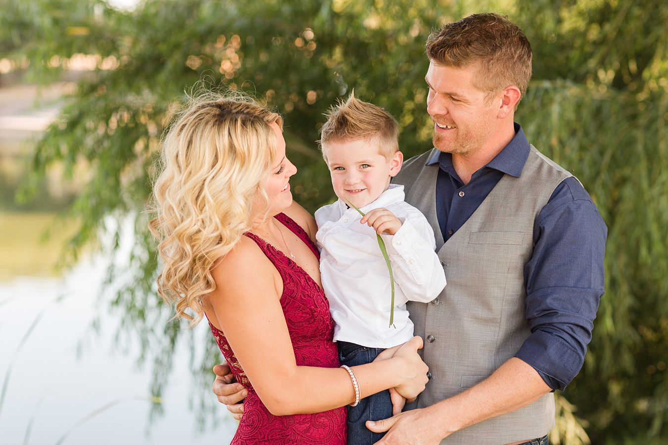 engagement photos with children