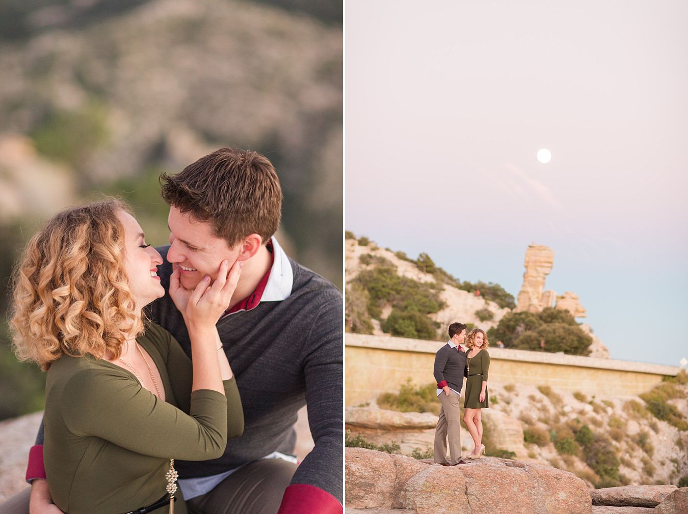 unique engagement photos tucson