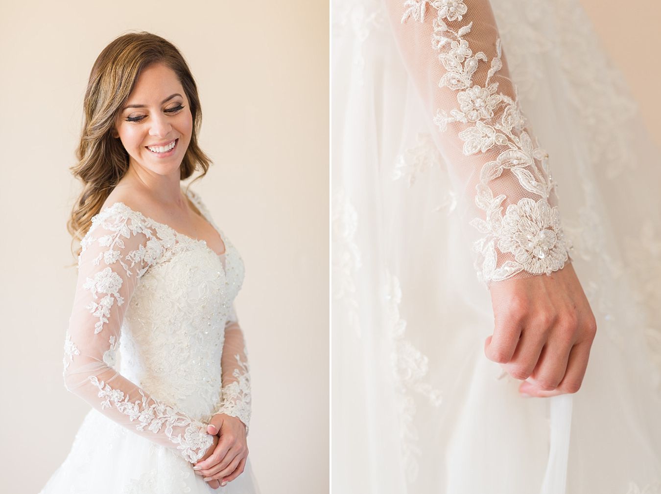bride, lace wedding dress, long sleeve wedding gown