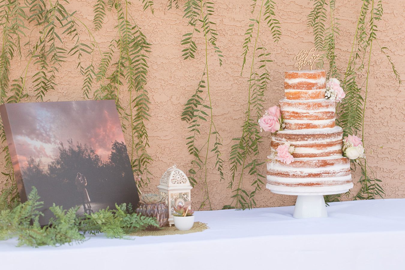 naked wedding cakes, wedding cakes in Tucson