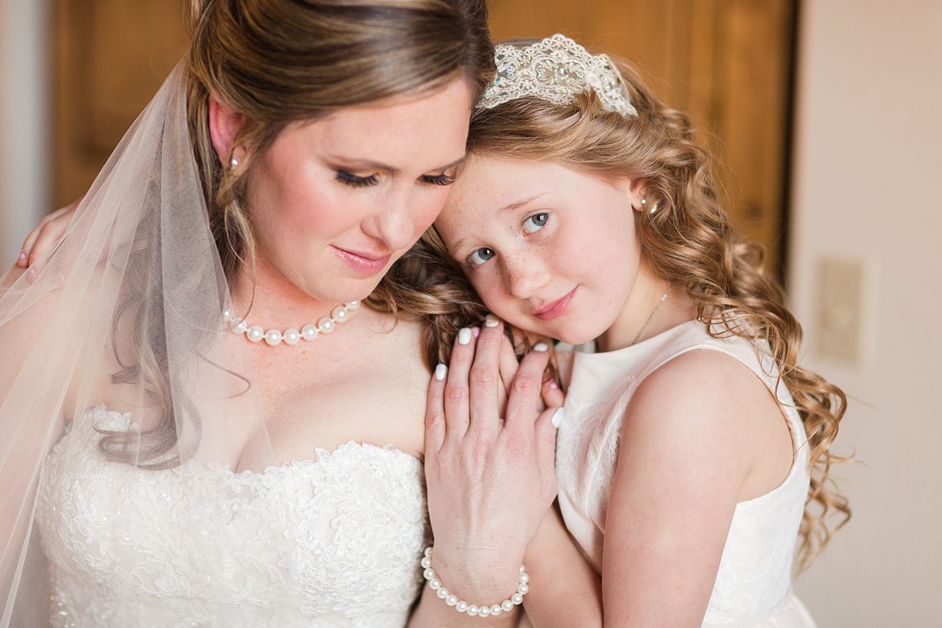 bride and her daughter