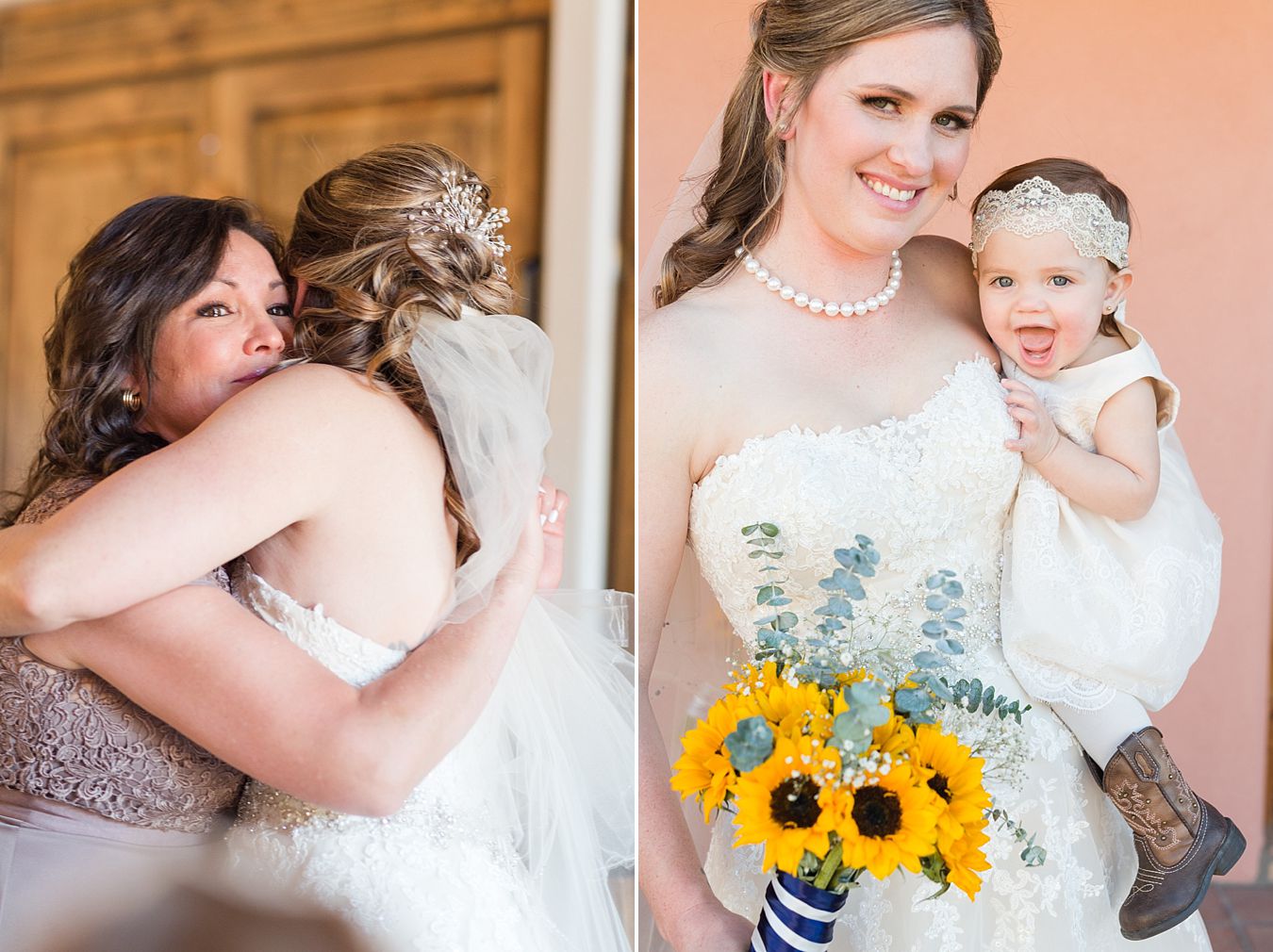 bride and her daughter