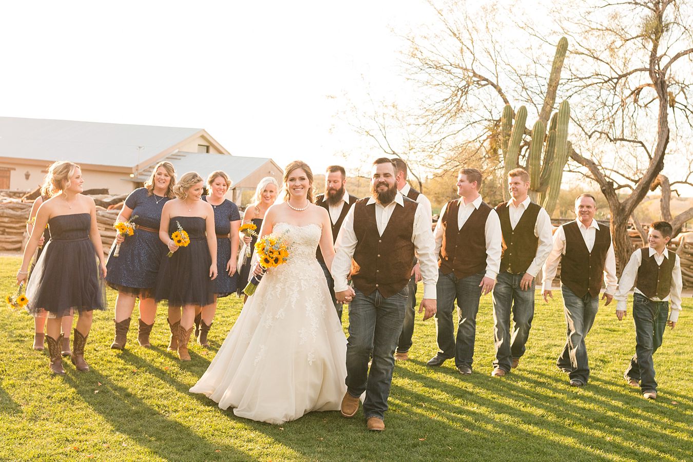 bridal party photos