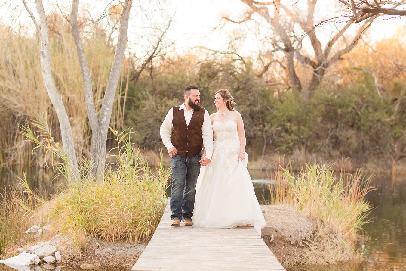 bride and groom photos