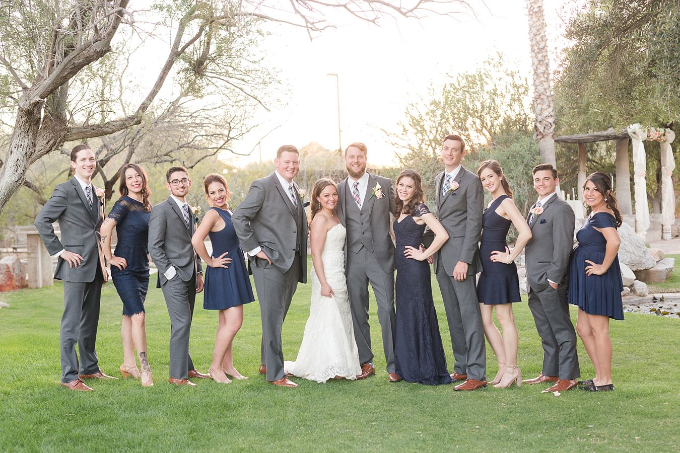 tucson wedding photographers, bridal party pictures