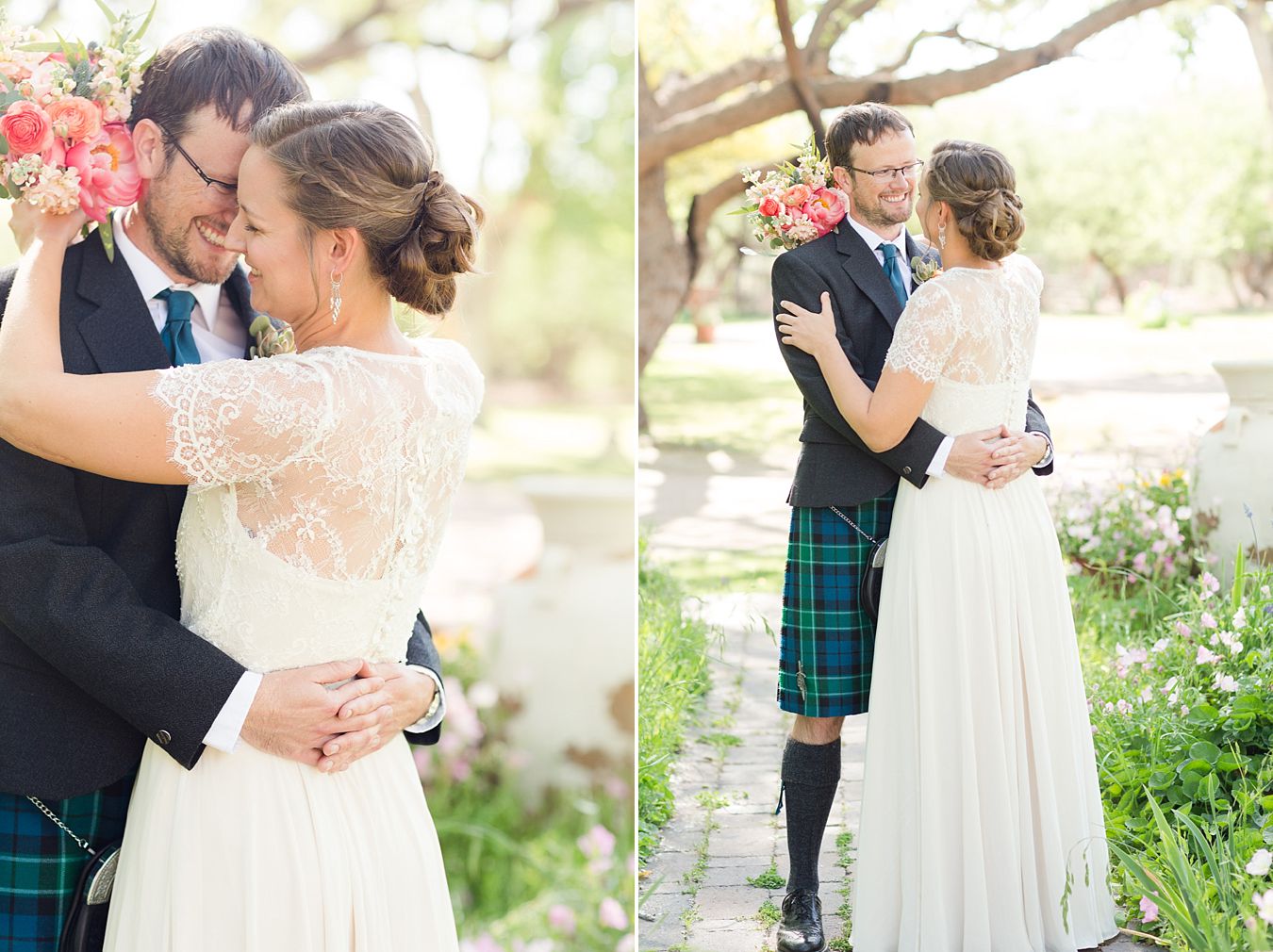 wedding pictures tucson, pink and coral wedding colors, wedding flowers