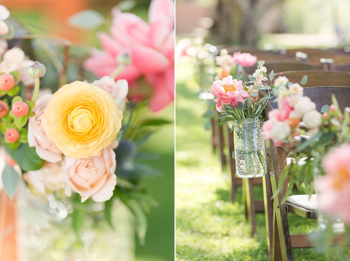 outdoor ceremony venue, wedding flowers, tucson florist