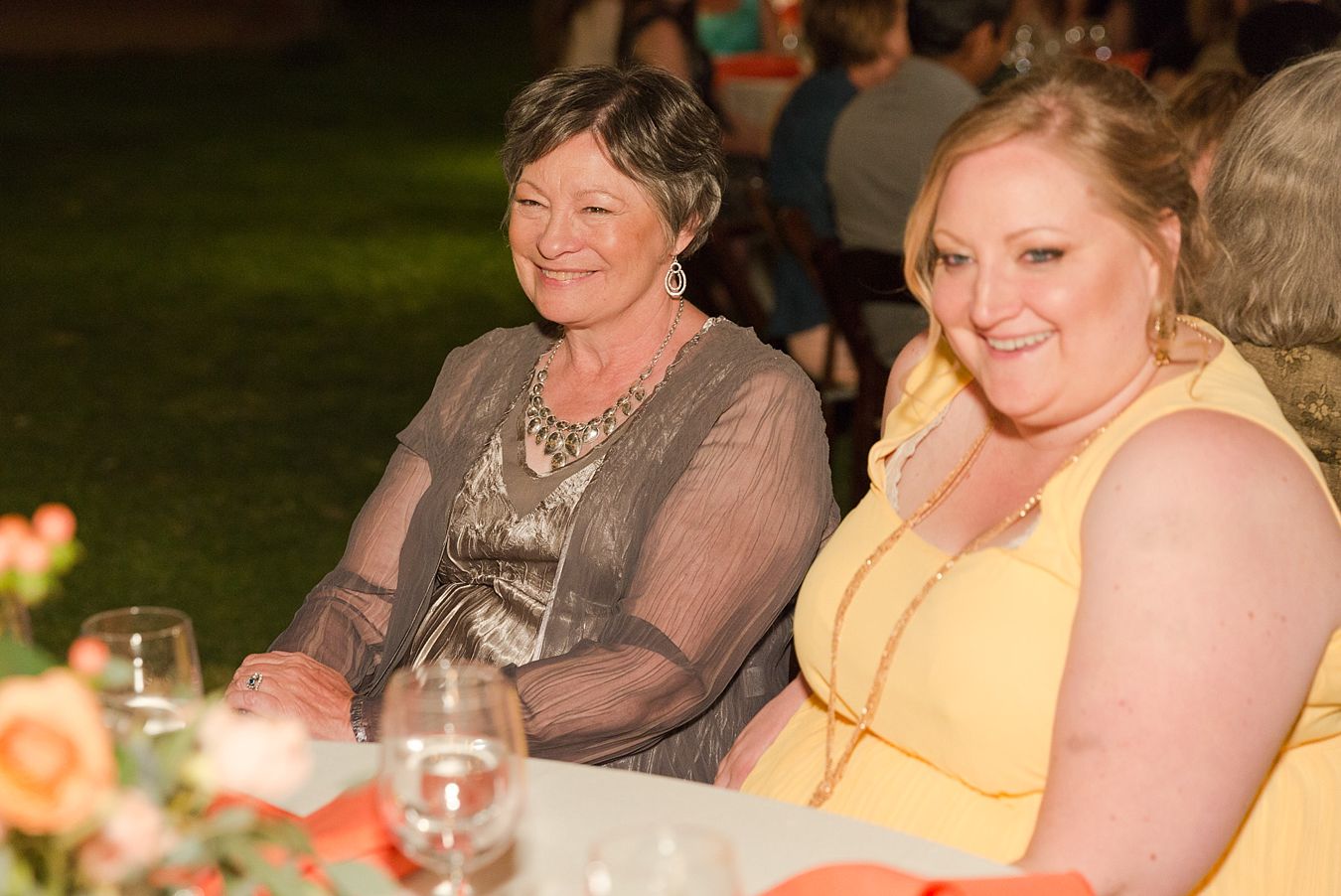 arizona outdoor wedding reception photos