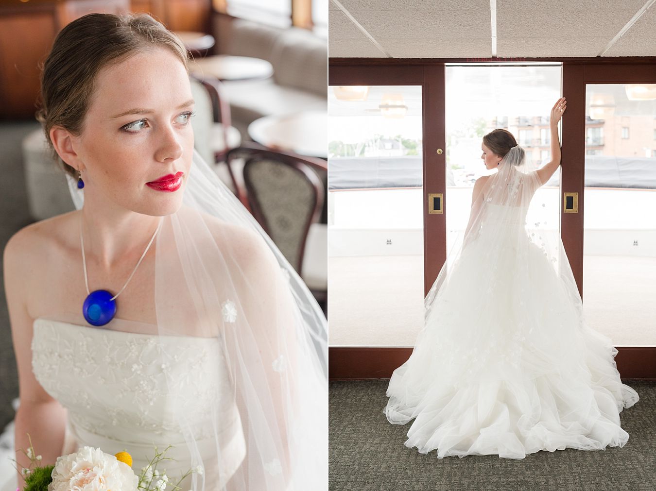 summer wedding on Catherine Marie Watermark yacht in Annapolis, Maryland