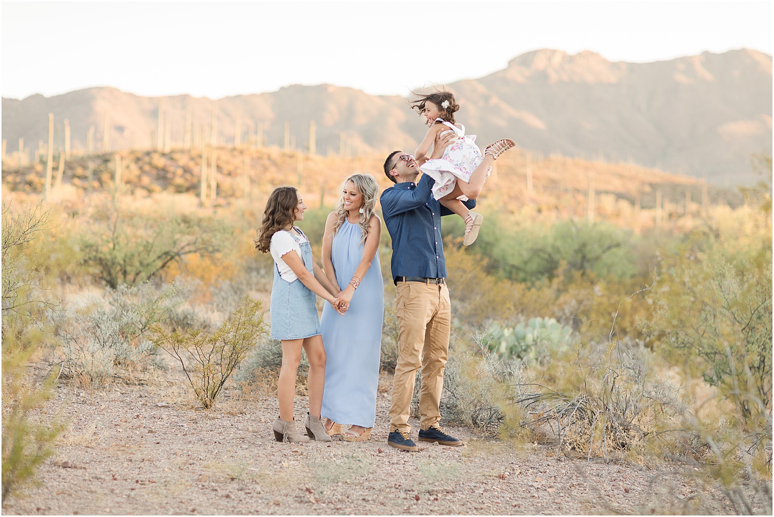 Joyful and Candid Family Photos in Tucson, AZ Emily & Mario